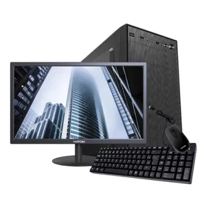 PC de Escritório Completo | PC Arena Office com teclado e mouse USB + Monitor
