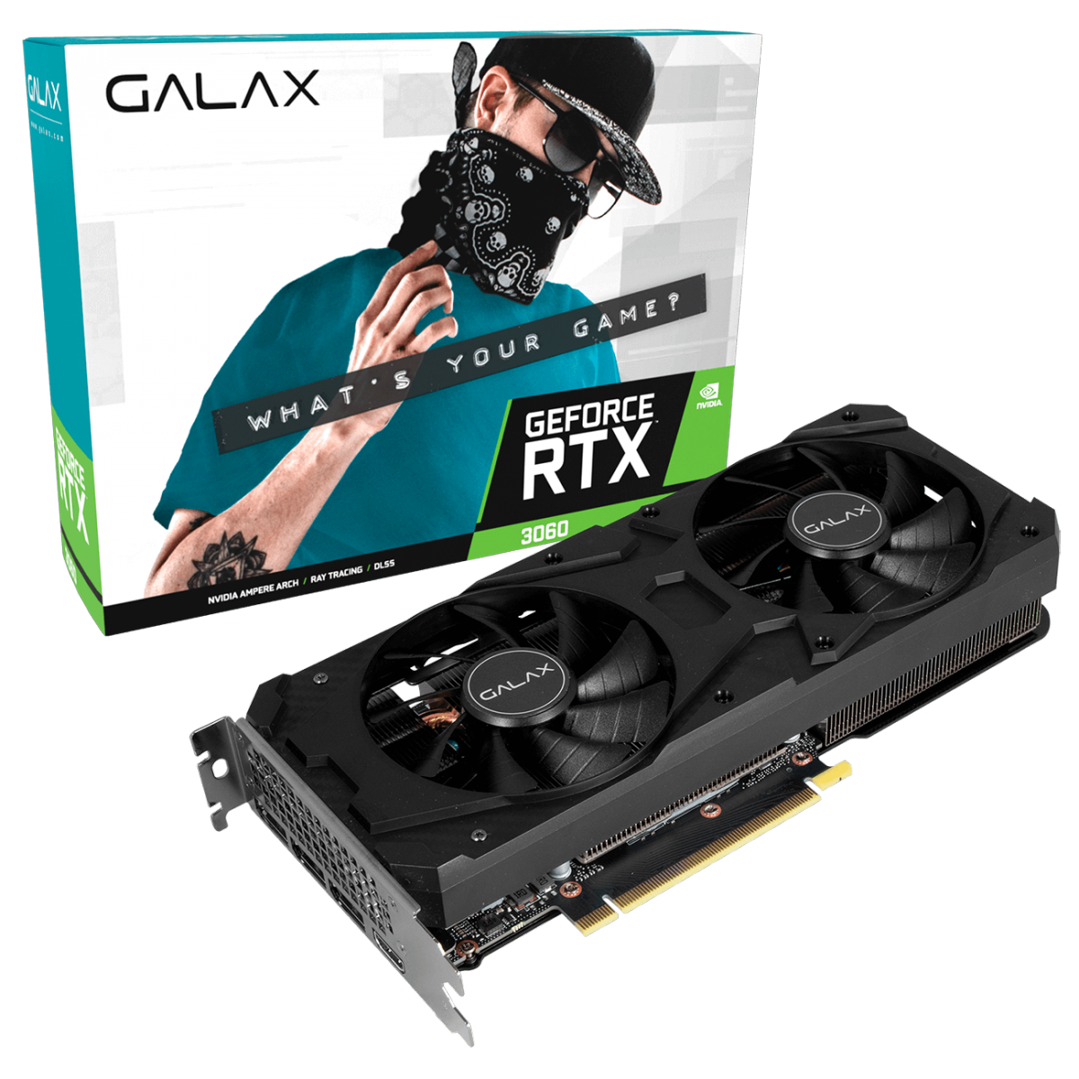 Placa de Video RTX3060 12GB Galax