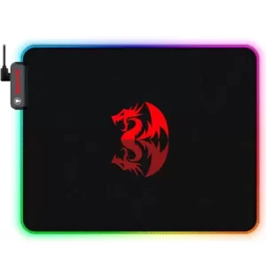 Mousepad Gamer Redragon Pluto RGB Speed Macio 330x260mm