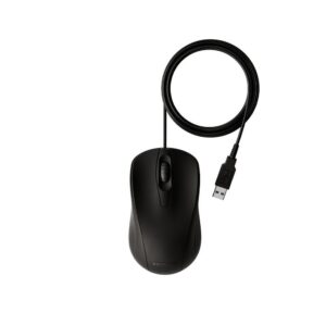 Mouse Intelbras Mci 10, Com Fio, Preto - 1000 Dpi
