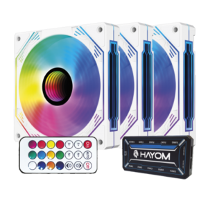 Kit Hayom 3 Coolers RGB 12CM - FC1309