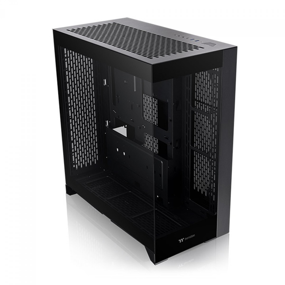 Gabinete Gamer Thermaltake CTE E600 MX, Mid Tower, Vidro Temperado, E-ATX, Sem Fonte, Sem Fans, Black - Imagem 2