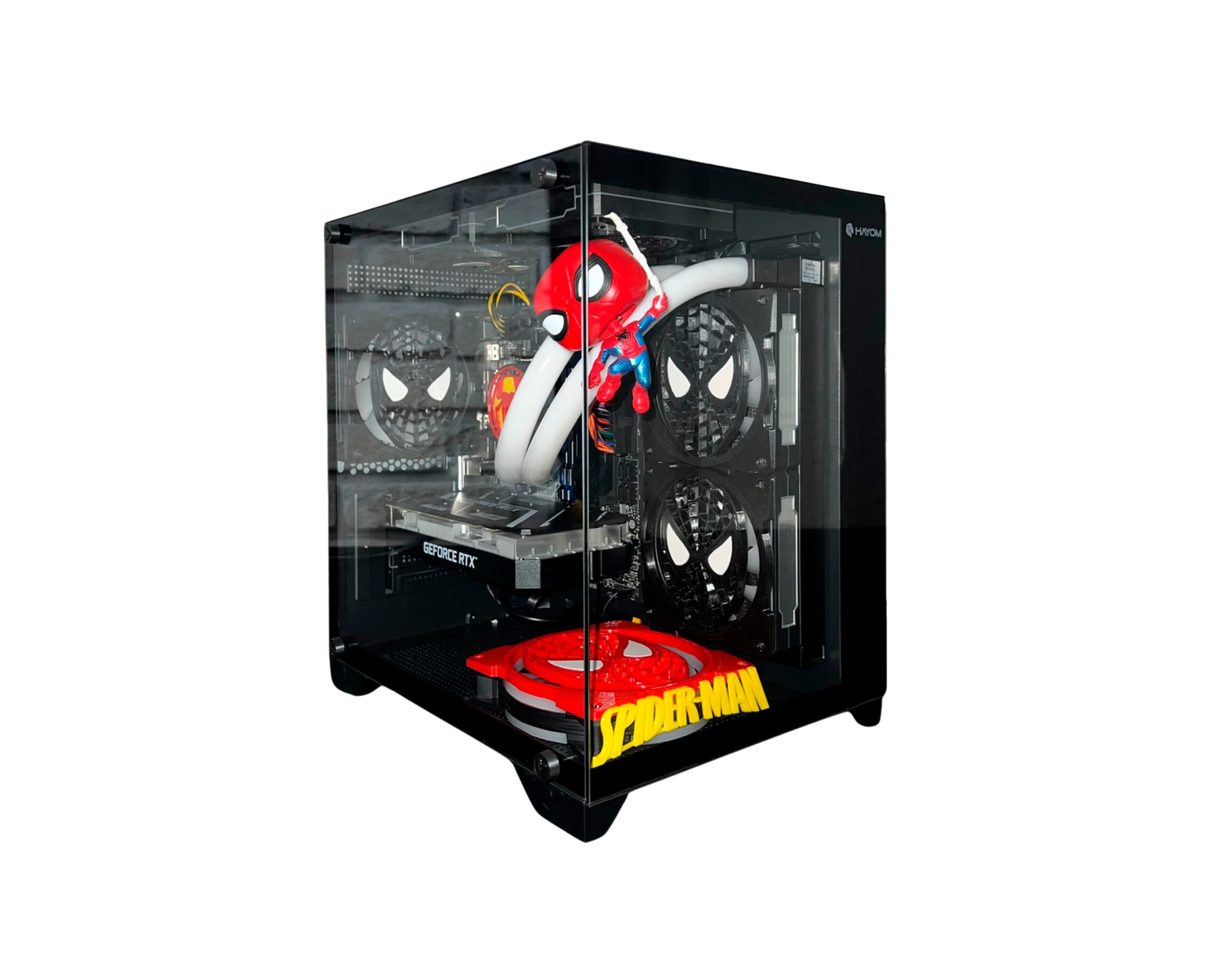 PC Gamer Homem-Aranha, i5 6500, RX550, 8GB Memória DDR4, SSD M2 512GB, Water Cooler 240mm - Imagem 5