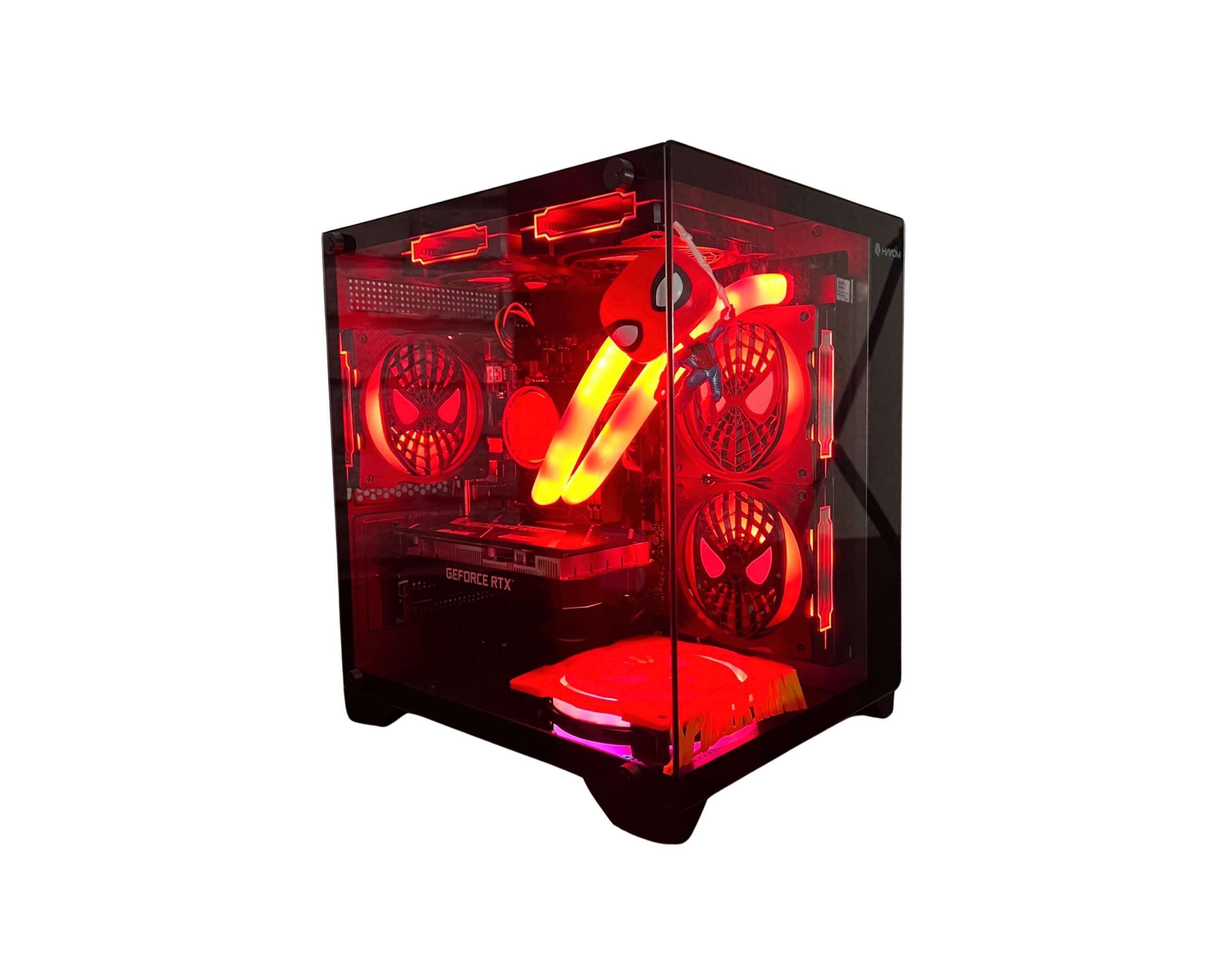 PC Gamer Homem-Aranha, i5 6500, RX550, 8GB Memória DDR4, SSD M2 512GB, Water Cooler 240mm - Imagem 4