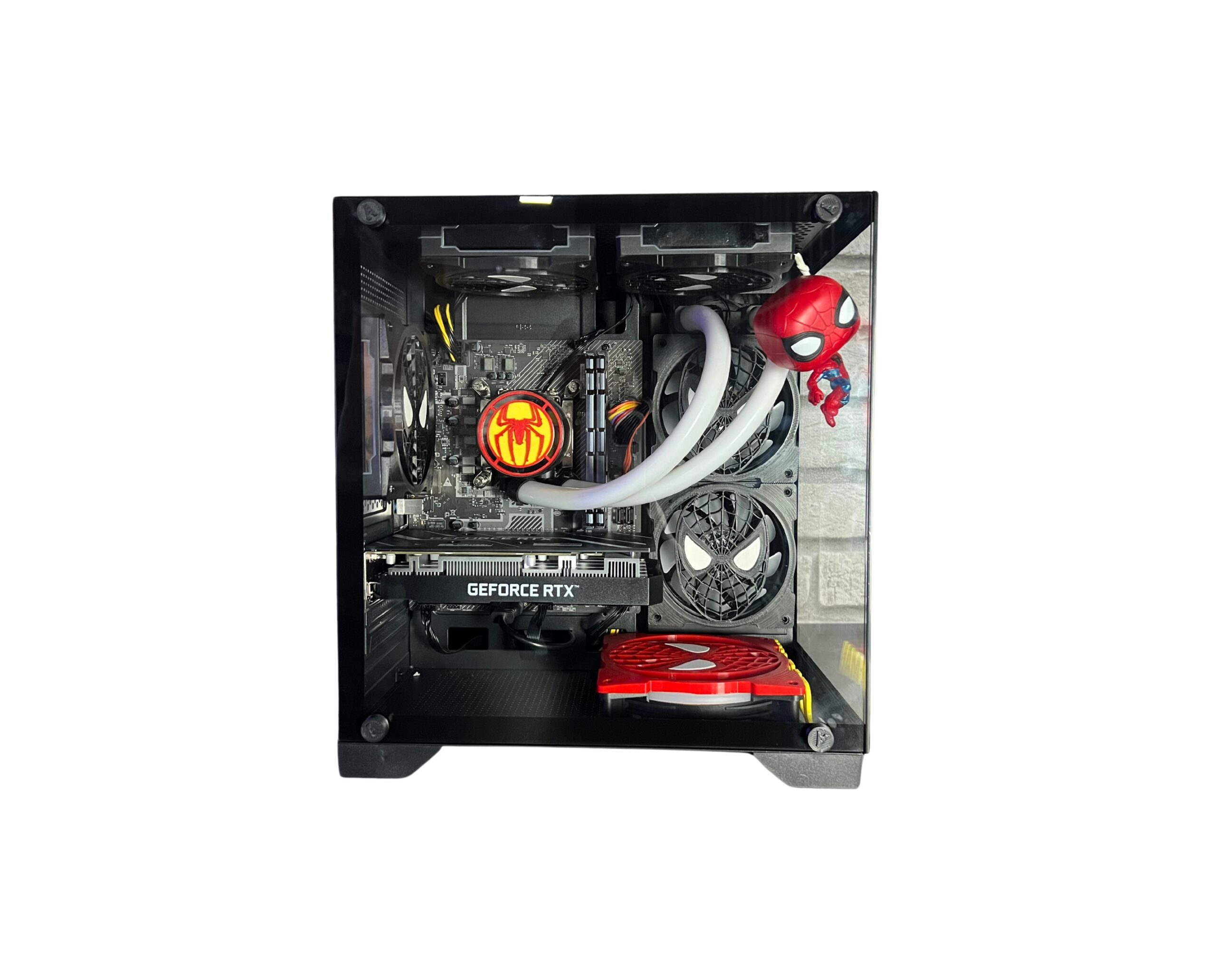 PC Gamer Homem-Aranha, i5 6500, RX550, 8GB Memória DDR4, SSD M2 512GB, Water Cooler 240mm - Imagem 2