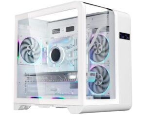 Gabinete Gamer CYBERPUNK WHITE