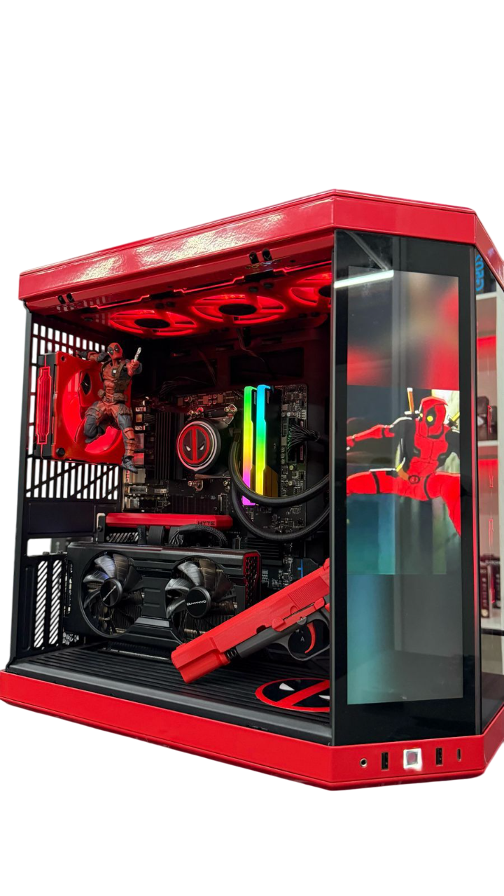 PC Gamer Custom Deadpool Ryzen 7 5700X, RTX 5060, 32GB, 1TB SSD