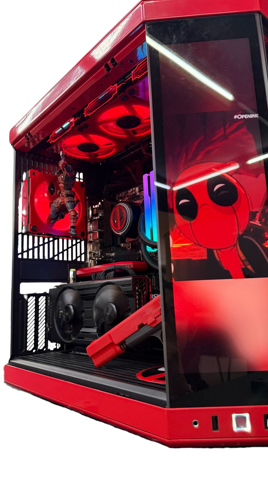 PC Gamer Custom Deadpool Ryzen 7 5700X, RTX 5060, 32GB, 1TB SSD - Imagem 4