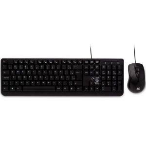 Combo Teclado e Mouse Essential Maxprint com fio USB2- Preto