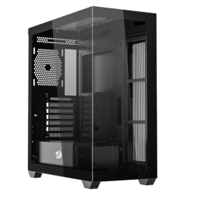 Gabinete Gamer Redragon Deflect Mid Tower Preto - CA-609B