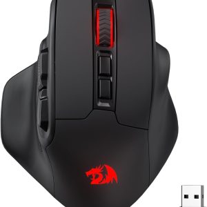 Mouse Gamer Redragon Bullseye Pro, RGB, Wireless, Bluetooth, M806RGB-PRO