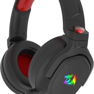 Headset Gamer Redragon Nireus, RGB, USB, 7.1 Surround, H399-RGB