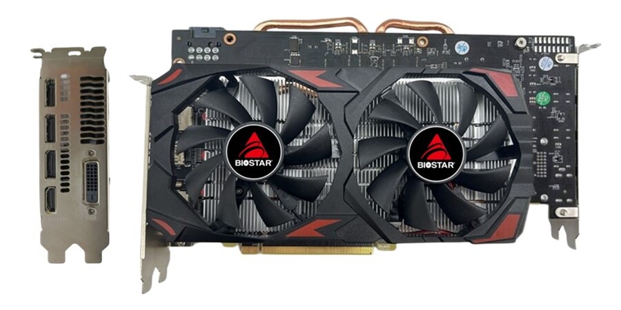 Placa de Vídeo Biostar AMD Radeon RX 580 2048SP, 8GB, GDDR5, 256 Bit - Imagem 2